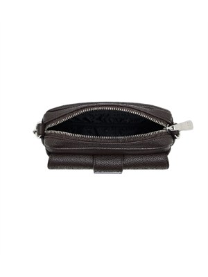 Borsa Armani Exchange donna in ecopelle marrone in DONNA