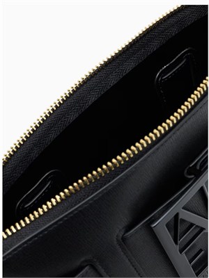 Borsa Armani Exchange donna ecopelle nera in DONNA