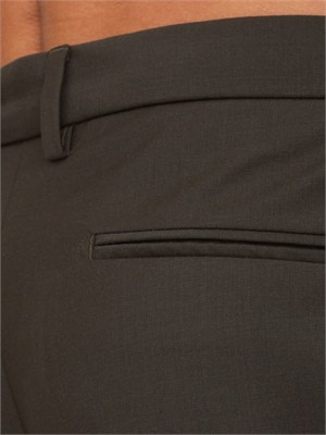 Pantaloni Aiace Galassi misto lana verde in UOMO
