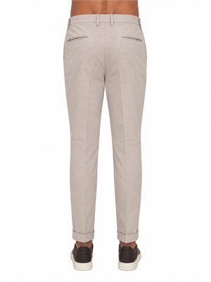 Pantaloni Aiace Galassi misto cotone sabbia in UOMO
