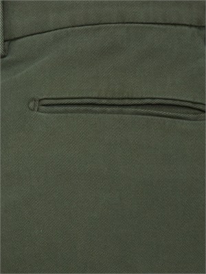 Pantaloni Aiace Galassi misto cotone verdi in UOMO