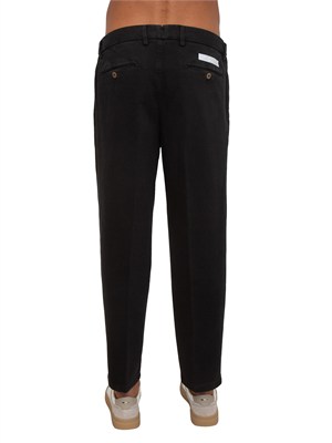 Pantalone Manhattan Briglia 1949 in cotone marrone in UOMO