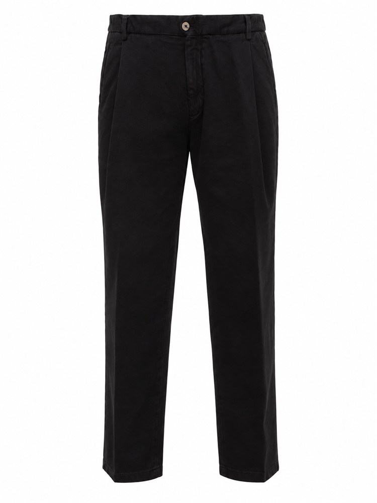 Pantalone Manhattan Briglia 1949 in cotone marrone