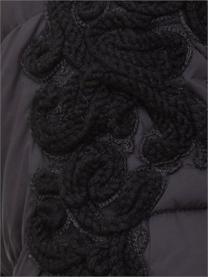 Piumino Ermanno Firenze in nylon superlight nero in DONNA
