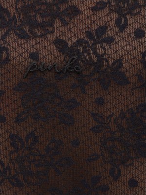 Maglia top Casalferro Pinko pizzo nero in DONNA