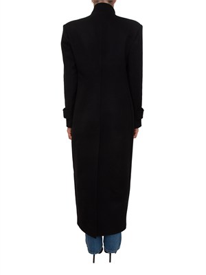 Cappotto nero Verici Pinko in misto lana e cashmere in DONNA