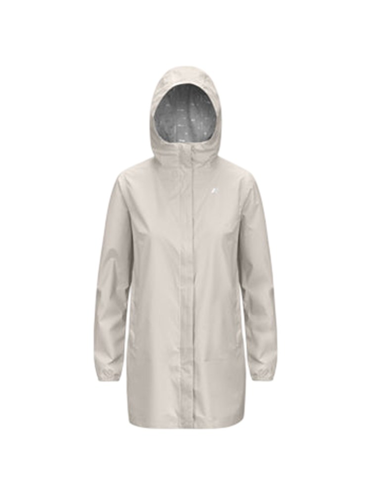 Giubbino Sophie K-Way donna in tessuto tecnico beige