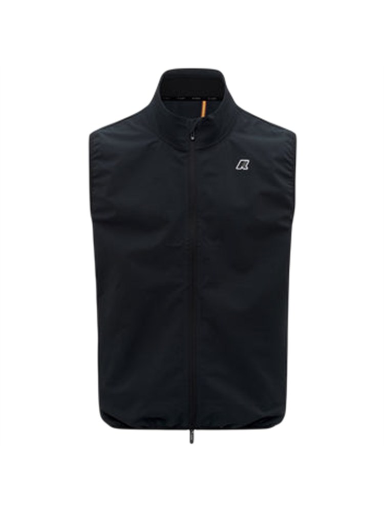 Gilet unisex Flaner K-Way in pile nero