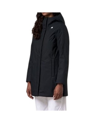 Giubbino Sophie K-Way donna in tessuto nero in DONNA