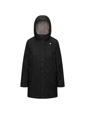 Giubbino Sophie K-Way donna in tessuto nero in DONNA