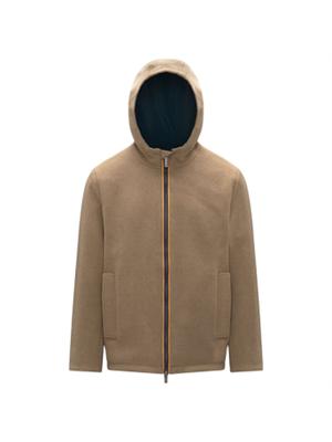 Giubbino reversibile Claudel K-Way uomo beige/blu in UOMO