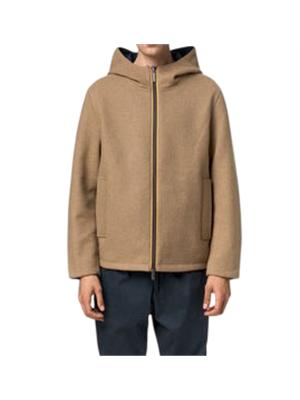 Giubbino reversibile Claudel K-Way uomo beige/blu in UOMO