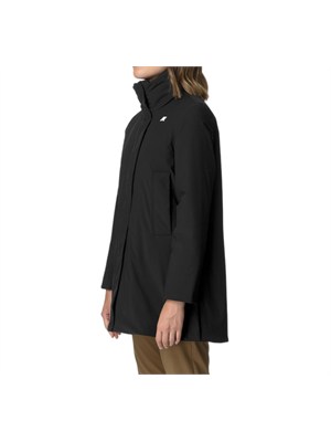 Giubbino Marla K-Way donna in tessuto nero in DONNA