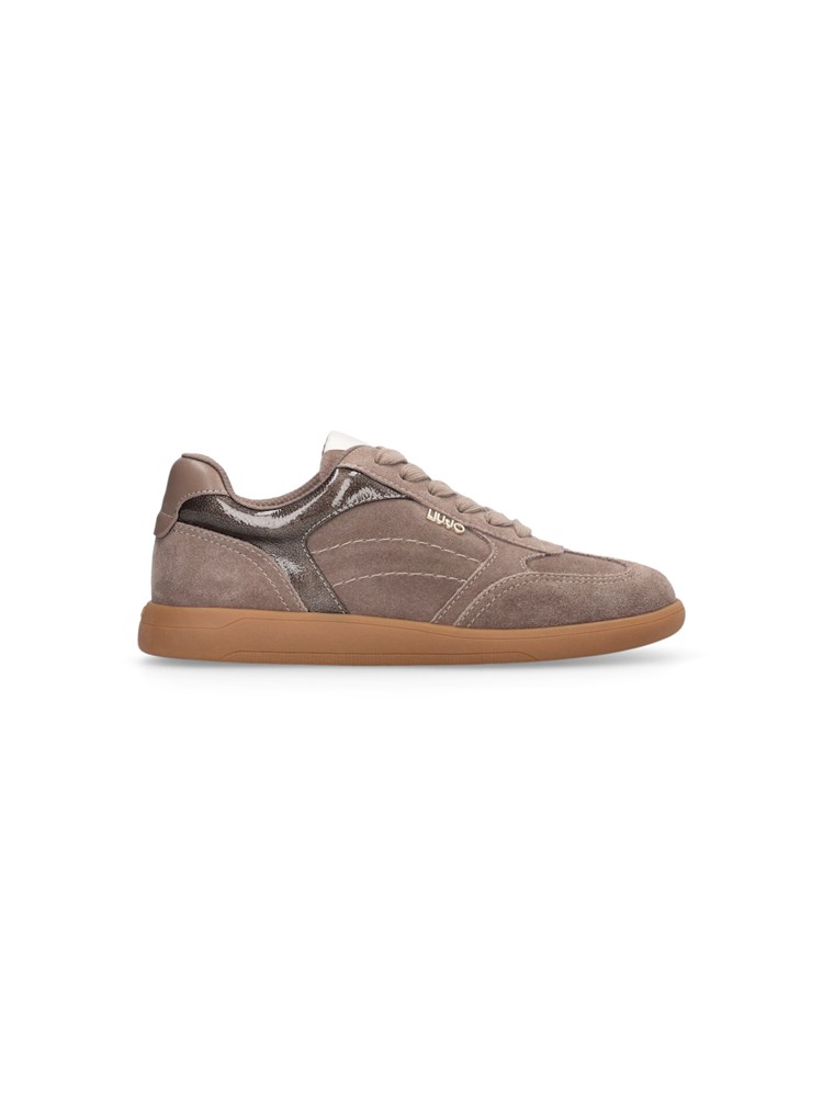 Sneakers Connor Liu Jo donna in suede tortora