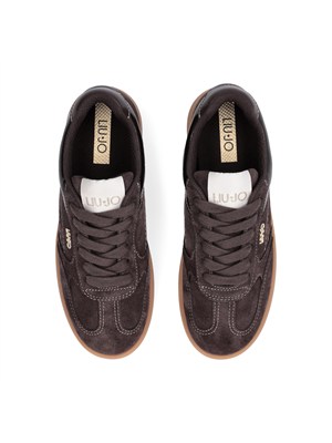 Sneakers Connor Liu Jo donna in suede marrone in DONNA