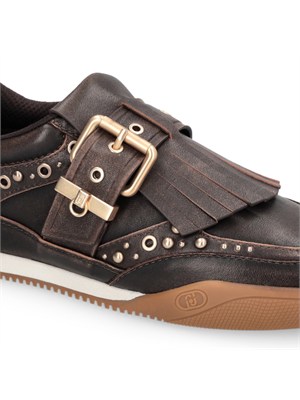 Sneakers Lewis Liu Jo donna in pelle marrone in DONNA