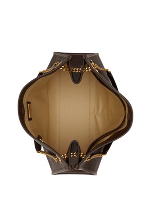 Bradley Lauren Ralph Lauren in pelle marrone in DONNA