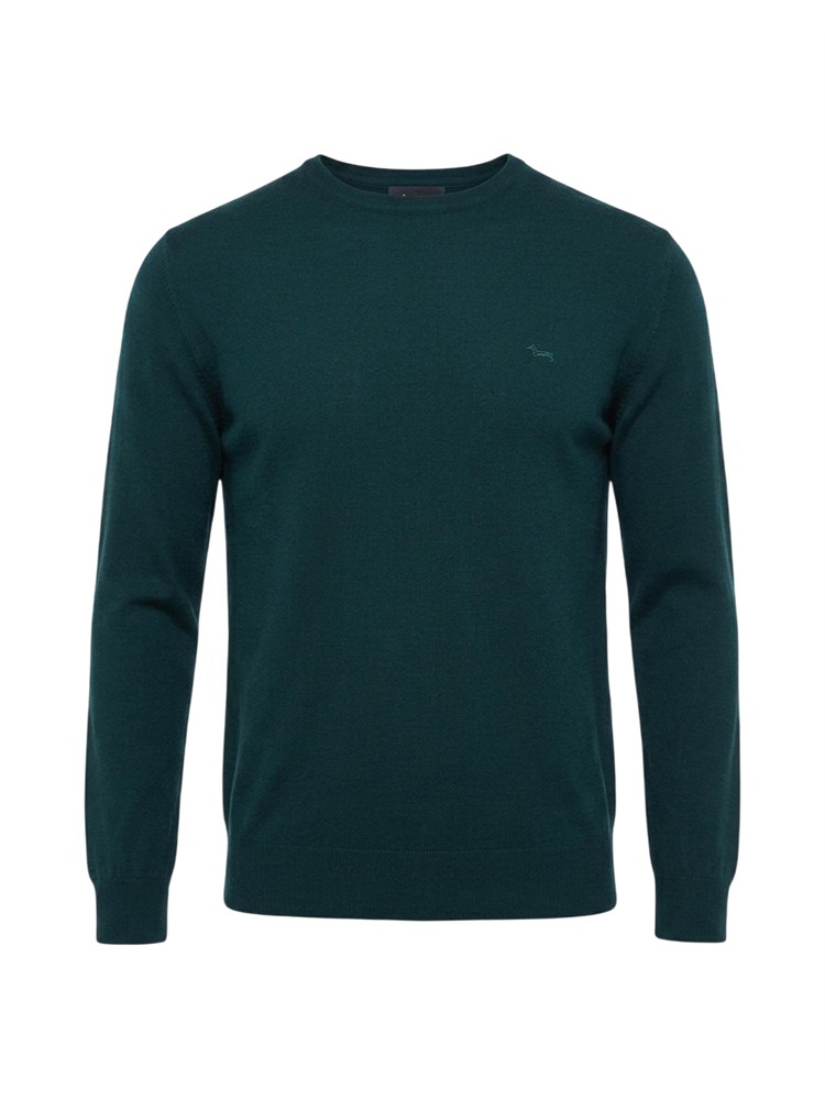 Maglia uomo Harmont & Blaine in lana merino verde
