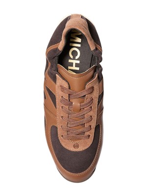 Sneaker Colt Michael Michael Kors donna in pelle marrone in DONNA