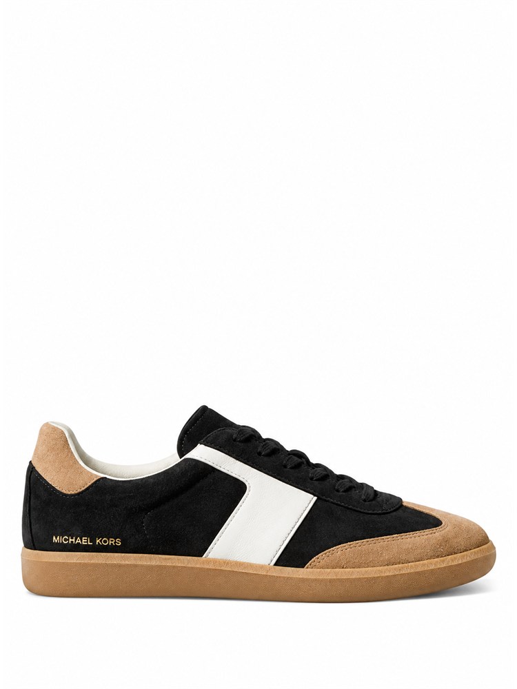 Sneakers Jovie Michael Michael Kors donna in camoscio marrone