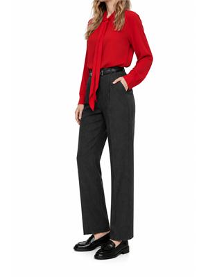 Pantaloni grigi Eugen Kokka in misto viscosa in DONNA