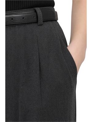 Pantaloni grigi Eugen Kokka in misto viscosa in DONNA