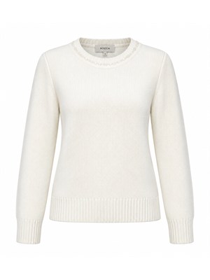 Maglia bianca Junin Kocca 100% lana in DONNA