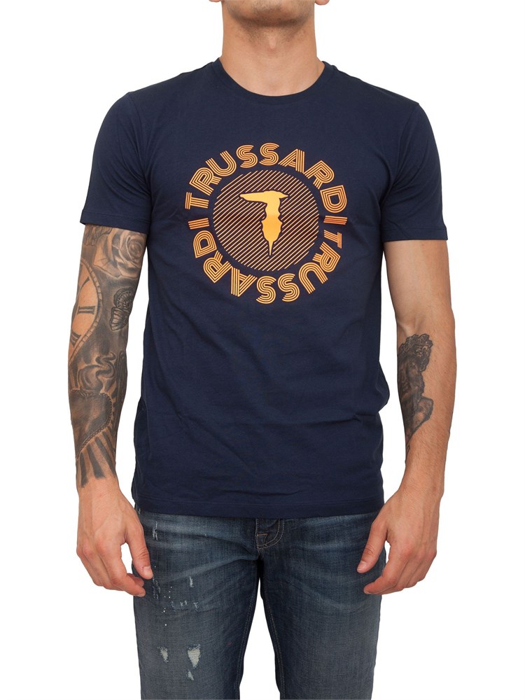 T-SHIRT TRUSSARDI JEANS BLU