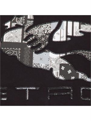 T-SHIRT ETRO NERO in UOMO