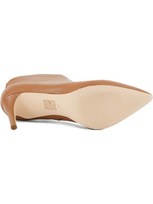 SCARPE CON TACCO GUESS JEANS BEIGE in DONNA