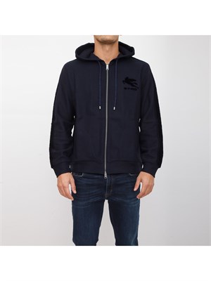 FELPA ETRO BLU in UOMO