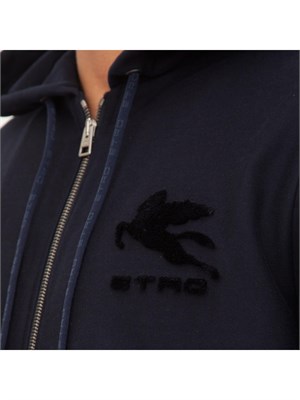 FELPA ETRO BLU in UOMO