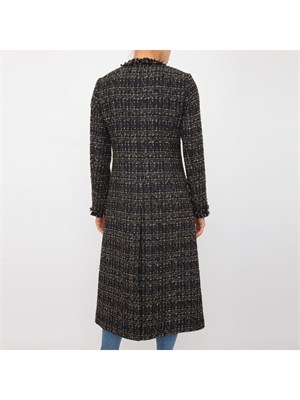 CAPPOTTO BE BLUMARINE NERO in DONNA
