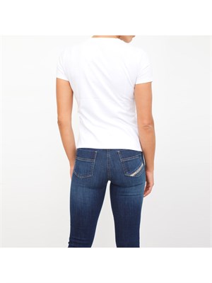 T-SHIRT ELISABETTA FRANCHI GESSO in DONNA