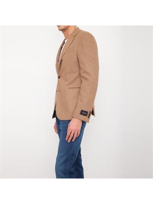 GIACCA MONOPETTO Z ZEGNA CAMMELLO in UOMO