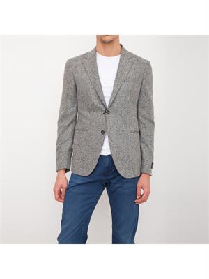 GIACCA MONOPETTO Z ZEGNA GRIGIO in UOMO