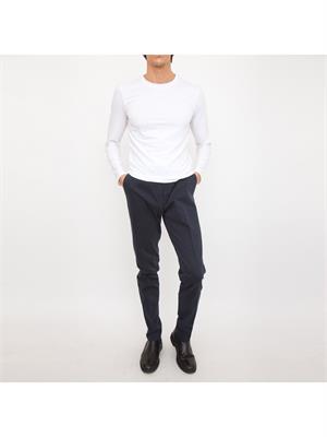 PANTALONE CASUAL PT TORINO BLU in UOMO