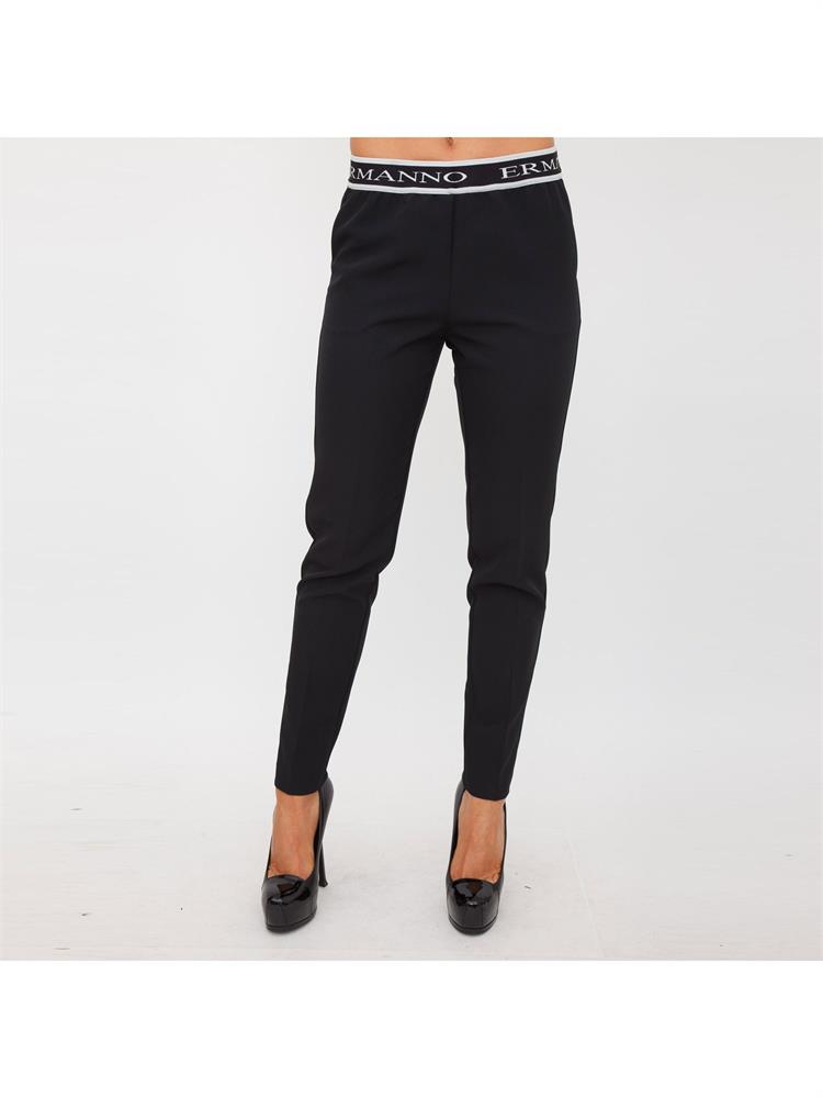 PANTALONE CASUAL ERMANNO ERMANNO SCERVINO NERO