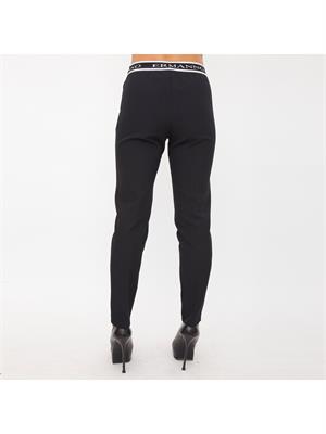 PANTALONE CASUAL ERMANNO ERMANNO SCERVINO NERO in DONNA