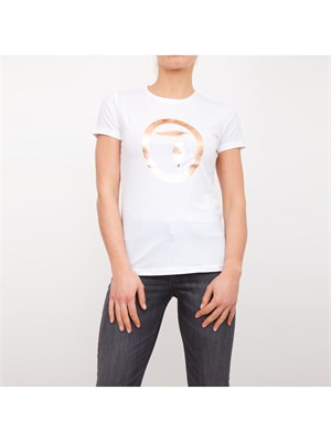 T-SHIRT TRUSSARDI JEANS NERO in DONNA