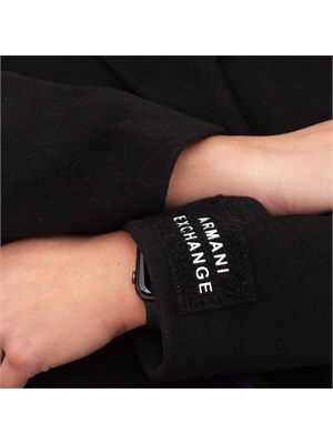 CAPPOTTO ARMANI EXCHANGE NERO in DONNA