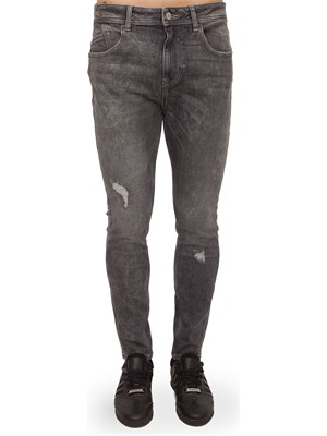 DENIM GUESS JEANS GRIGIO in UOMO