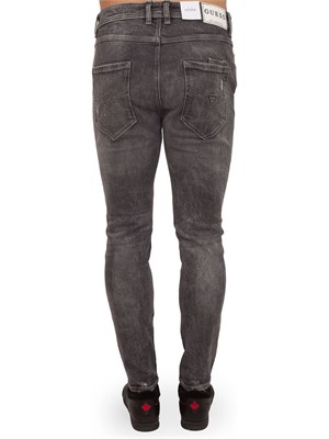 DENIM GUESS JEANS GRIGIO in UOMO