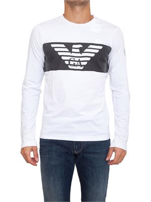 T-SHIRT EA7 EMPORIO ARMANI BIANCO in UOMO