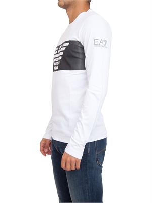 T-SHIRT EA7 EMPORIO ARMANI BIANCO in UOMO