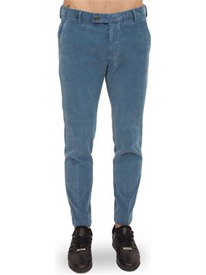 PANTALONE CASUAL BERWICH AZZURRO in UOMO