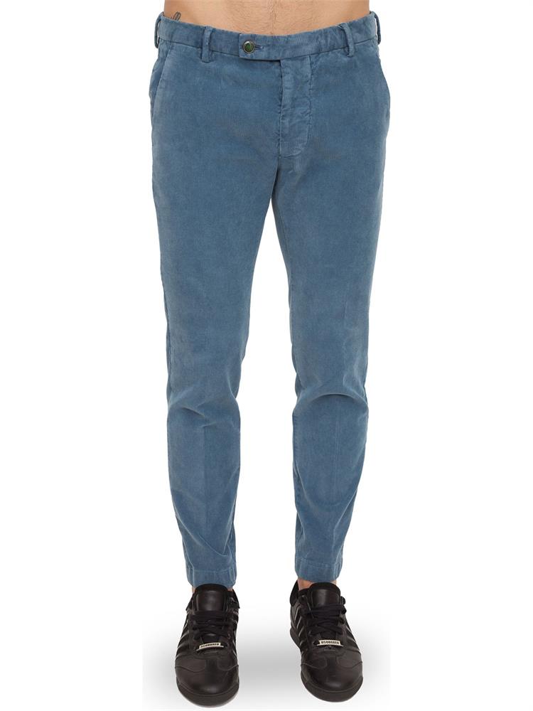 PANTALONE CASUAL BERWICH AZZURRO