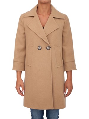 CAPPOTTO ELMAS PHIL BEIGE in DONNA