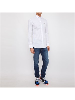 CAMICIA MANICA LUNGA PHILIPP PLEIN BIANCO in UOMO
