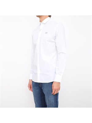 CAMICIA MANICA LUNGA PHILIPP PLEIN BIANCO in UOMO
